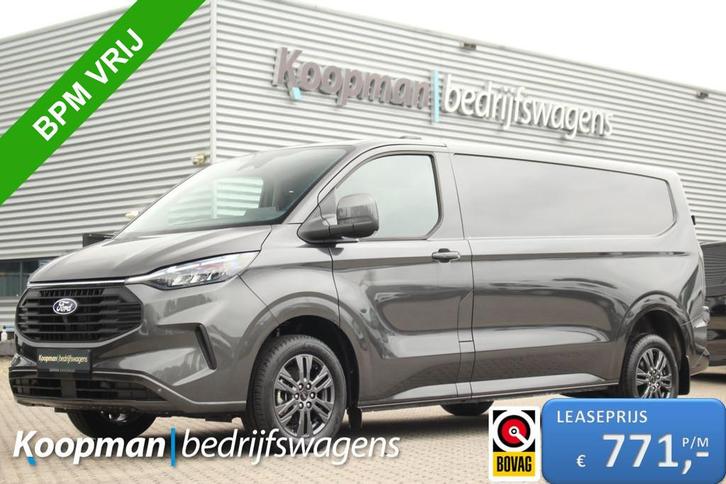 Ford Transit Custom 320 2.0TDCI 170pk L2H1 Limited | Automaa, Auto's, Bestelauto's, Te koop, ABS, Achteruitrijcamera, Airconditioning