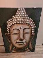 Buddha 3d schilderij. 5070 cm, Huis en Inrichting, Woonaccessoires | Boeddhabeelden, Zo goed als nieuw, Ophalen