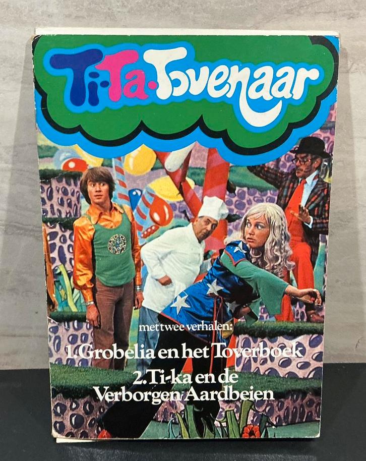 Plaatjes Album Tia Ta Tovernaar Compleet met Filmstrookjes., Verzamelen, Film en Tv, Gebruikt, Tv, Poster, Verzenden