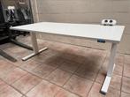 Zit sta bureau elektrisch wit 160x80, Ophalen, Zo goed als nieuw, Elektrisch, Nijverheidsweg 13b ulft