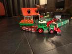 Playmobil tractor met kar, ploeg en maaimachine, Kinderen en Baby's, Speelgoed | Playmobil, Ophalen of Verzenden, Gebruikt, Complete set