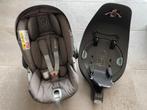 Cybex Cloud Z Autostoel + 360 Isofix Base + Voetensak, Verstelbare rugleuning, Zo goed als nieuw, Isofix, 0 t/m 13 kg