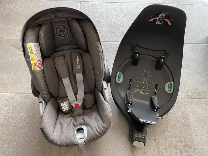Cybex Cloud Z Autostoel + 360 Isofix Base + Voetensak, Kinderen en Baby's, Autostoeltjes, Zo goed als nieuw, Overige merken, 0 t/m 13 kg