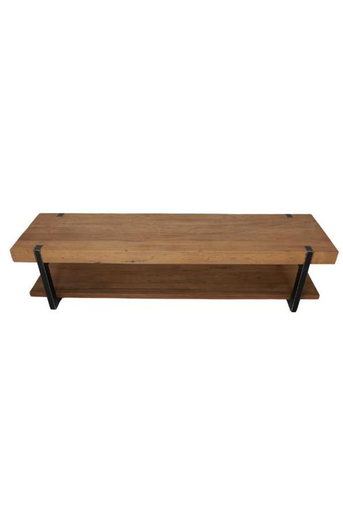 robuust tv meubel, Huis en Inrichting, Kasten | Televisiemeubels, Nieuw, Minder dan 100 cm, 200 cm of meer, 25 tot 50 cm, Teakhout