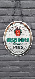 Dortmunder Union Gräflinger leichtes Pis emaille reclamebord, Verzamelen, Biermerken, Ophalen of Verzenden, Gebruikt, Reclamebord, Plaat of Schild