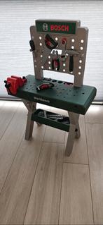 Speel workbench Bosch incl gereedschap, Ophalen of Verzenden, Zo goed als nieuw