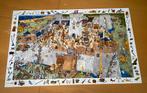 Mooie Djeco puzzel ridders 100 stukjes goede kwaliteit, Ophalen of Verzenden, Meer dan 50 stukjes, Gebruikt, 6 jaar of ouder
