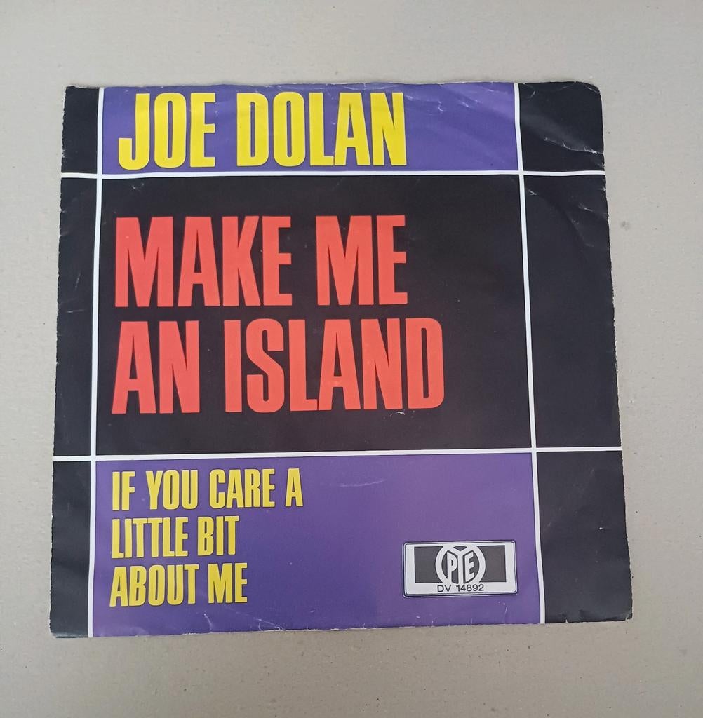 Joe Dolan - Make Me An Island, Cd's en Dvd's, Vinyl Singles, Gebruikt, 7 inch, Single, Ophalen of Verzenden