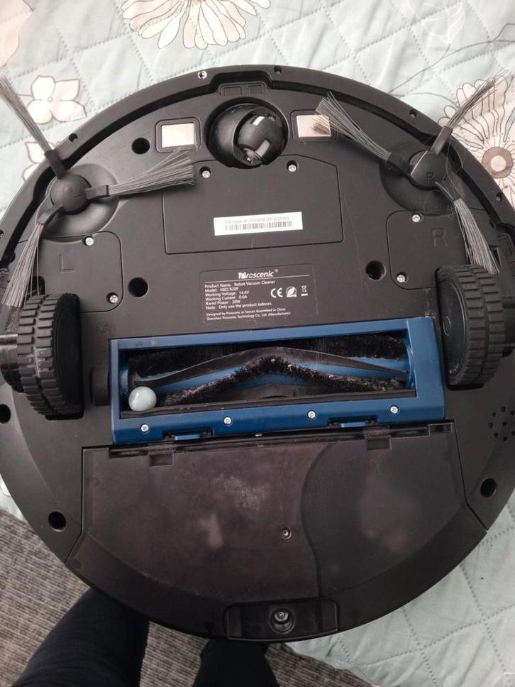 Proscenic Robotstofzuiger - Zo goed als nieuw!, Witgoed en Apparatuur, Stofzuigers, Zo goed als nieuw, Robotstofzuiger, Minder dan 1200 watt