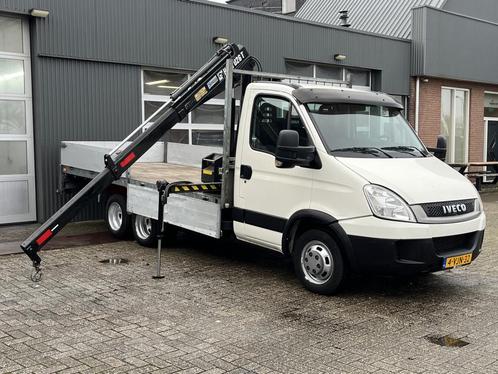 Iveco Daily 40C17 D EEV 7,5 Ton Haib 026T kraan 4000kg laadv, Auto's, Bestelauto's, Bedrijf, Te koop, ABS, Centrale vergrendeling