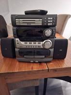 jvc stereo toren met 3 disc triple tray, Audio, Tv en Foto, Stereo-sets, Ophalen, Gebruikt, JVC