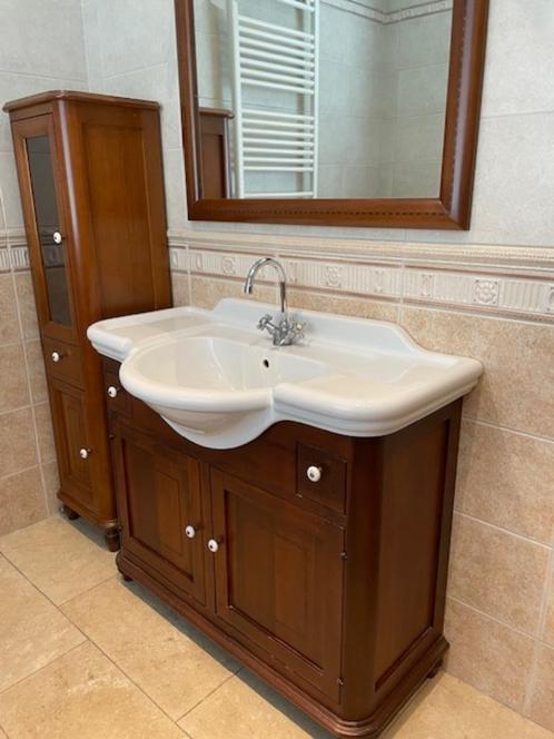 Badmeubel 2x met spiegel. Exclusief design merk., Huis en Inrichting, Badkamer | Badkamermeubels, Gebruikt, Minder dan 100 cm