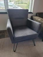 Stoel,  bank, eenpersoons fauteuil grijs, Huis en Inrichting, Fauteuils, Ophalen, Zo goed als nieuw, 75 tot 100 cm, 50 tot 75 cm