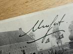 Originele handtekening Mussert, Ophalen of Verzenden, Duitsland, Foto of Poster