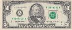50 dollar (UNC) biljet 1993, Ophalen of Verzenden, Noord-Amerika, Los biljet