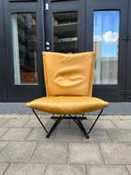 50% SALE: vintage design Young International leren fauteuil, Ophalen, Gebruikt, -, Minder dan 75 cm