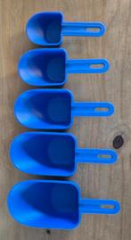 Tupperware Maatschepjes Blauw 50-100-150-200-250ML NIEUW, Huis en Inrichting, Keuken | Tupperware, Ophalen of Verzenden, Nieuw