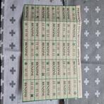 Oude benzinebonnen, Verzamelen, Ophalen of Verzenden, 1940 tot 1960, Nederland, Knipsel(s)