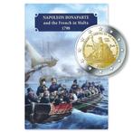 Malta 2 Euro "Napoleon" 2023 BU Coincard, Postzegels en Munten, Munten | Europa | Euromunten, 2 euro, Malta, Losse munt, Verzenden