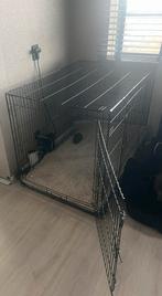 Ruime Hondenbench - Zwart (120 x 90 cm), Dieren en Toebehoren, Ophalen, Zo goed als nieuw