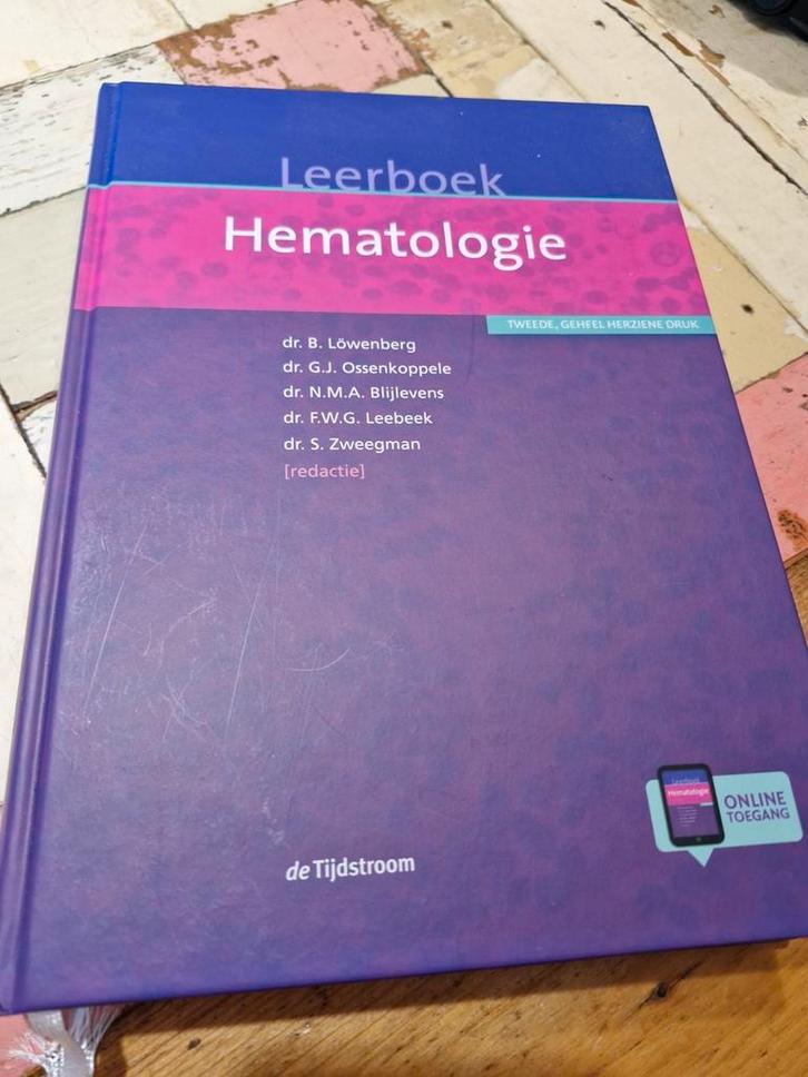 Leerboek Klinische Hematologie, Boeken, Wetenschap, Zo goed als nieuw, Overige wetenschappen, Ophalen of Verzenden