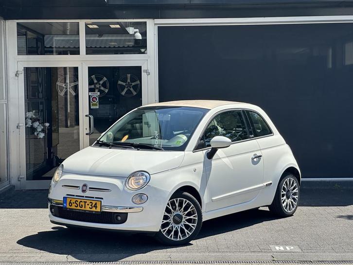 Fiat 500C 0.9 TwinAir Lounge CABRIO / CLIMA / PARKEERSENSORE, Auto's, Fiat, Bedrijf, Te koop, 500C, ABS, Airbags, Airconditioning