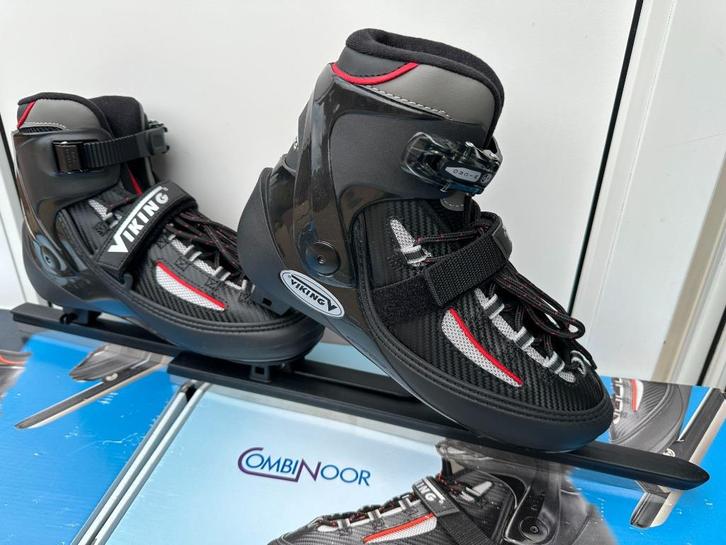 GEVRAAGD: Kwaliteits Combi Noor; Viking en Zandstra; KLAP., Sport en Fitness, Schaatsen, Nieuw, Combinoren, Viking, Klapschaats