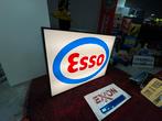 Grote Esso reclame lichtbak, Ophalen, Gebruikt, ., Lichtbak of (neon) lamp