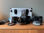 Hasselblad 500CM 3.5/60 2.8/80 + accessories, Ophalen of Verzenden, Zo goed als nieuw, Spiegelreflex, Overige Merken
