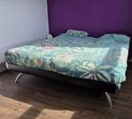 Auping bed, inclusief auping matrassen, Huis en Inrichting, Ophalen, Zwart, Tweepersoons, Zo goed als nieuw