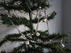 oude kerstversiering zilverglas ketting, Diversen, Kerst, Ophalen of Verzenden, Gebruikt