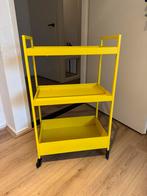Limited Edition Ikea Nissafors trolley geel, Huis en Inrichting, Ophalen, Zo goed als nieuw