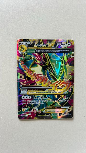 Pokemon kaart M Rayquaza-EX 105/108 beschikbaar voor biedingen