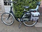 Donkerblauwe Batavus Mambo moederfiets, Ophalen, Gebruikt, Batavus, Dubbele standaard