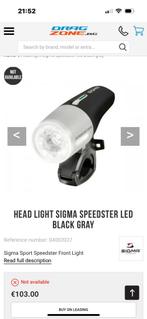 Speedster koplamp, Dynamo, Voorlicht, Ophalen of Verzenden, Oplaadbaar