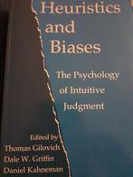 Heuristics and Biases - Psychologie, Ophalen of Verzenden