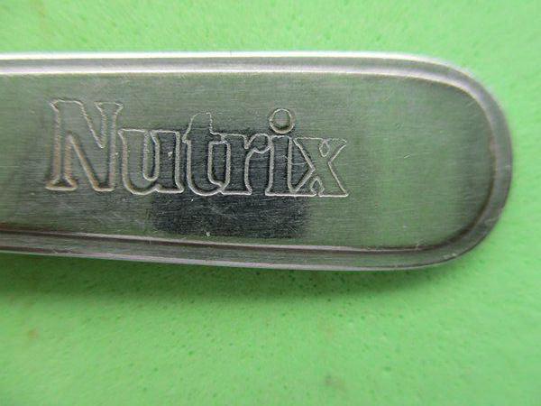 (KB5023) Kinderbestek NUTRIX lepel, Kinderen en Baby's, Overige Kinderen en Baby's, Gebruikt, Ophalen of Verzenden