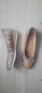 Gabor kleurige schoenen instappers maat 5½, Gabor, Gedragen, Ballerina's, Ophalen of Verzenden