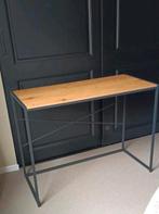 Nieuw Bureau - Eiken Blad, Stalen Onderstel, Ophalen