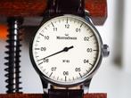 Meistersinger N 01 BM3303 38mm 2014 Geserviced Uurwerk, Overige merken, Leer, Staal, Polshorloge