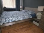 Tweepersoons bed , compleet, Ophalen, Gebruikt, Tweepersoons