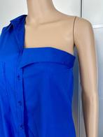E710 Gaultier maat 40=M designer blouse top tuniek blauw, Maat 38/40 (M), Blauw, Ophalen of Verzenden, Zo goed als nieuw