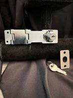 een zware 304 roestvrijstalen inklapbare deurslot hasp, Ophalen of Verzenden, Nieuw, IJzer, Schuif of Grendel