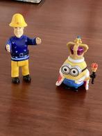 Figuurtje Fireman Sam en Minions, Ophalen of Verzenden, Zo goed als nieuw
