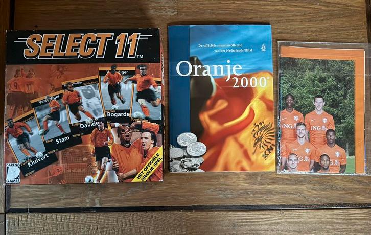 Nederlands Elftal spel 2000 en poster 2014, Verzamelen, Sportartikelen en Voetbal, Gebruikt, Spel, Overige binnenlandse clubs