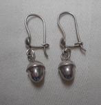 Zilveren vintage oorbelletjes eikeltjes nr.695
