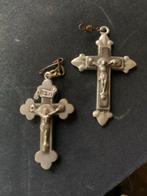 Antieke Zilveren Kruisjes (2 stuks), Antiek en Kunst, Ophalen of Verzenden