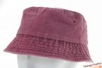 Buckethat bordeaux, blauw en geel katoen 57, 58, 59, 60 new, Kleding | Dames, Hoeden en Petten, Ophalen of Verzenden, Nieuw, 58 cm (L, 7¼ inch) of meer