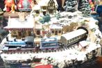Danbury mint winter wonderland trein station, Ophalen of Verzenden, Zo goed als nieuw, Overige typen