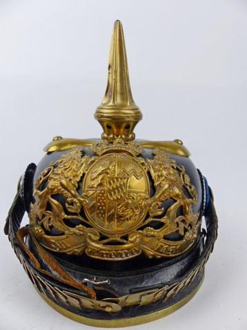 Pickelhaube Beieren beschikbaar voor biedingen